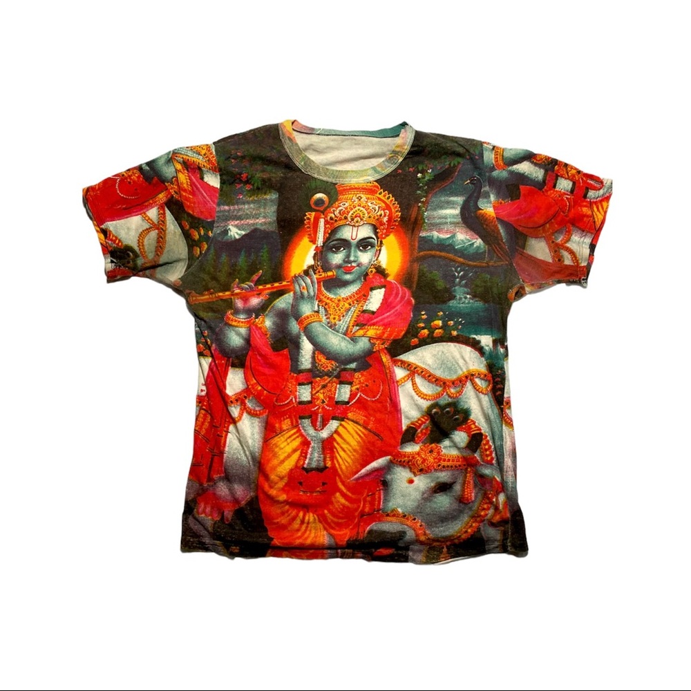 All Over Graphic Krishna Tee